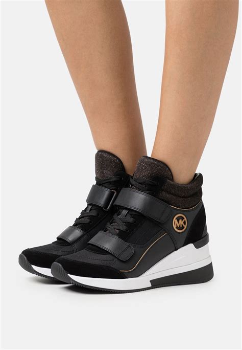 michael kors heeled sneakers|michael kors high heel sneakers.